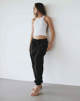 Black Knitted Jogger